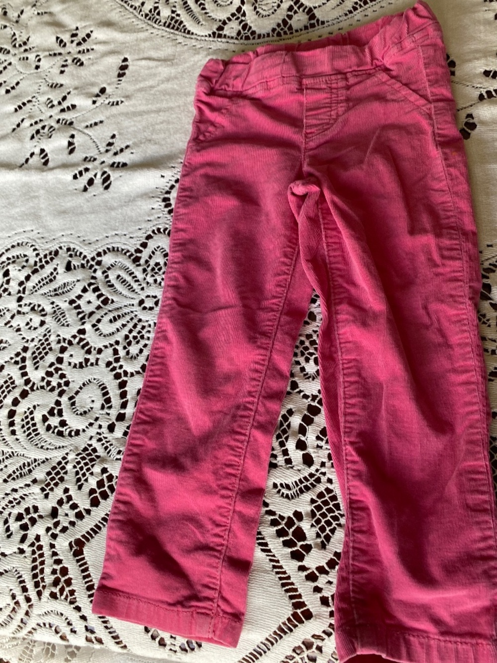 Pink thin, corduroy pants 3T Carter’s